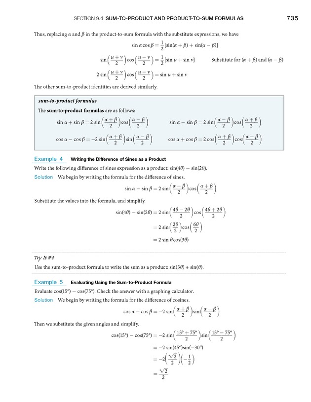 Algebra and Trigonometry - Front Matter 753